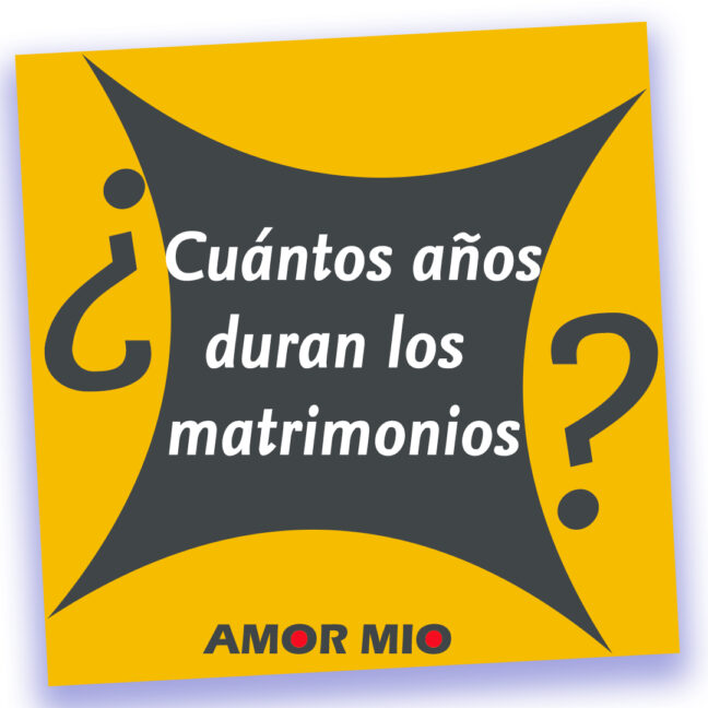 Duración matrimonios